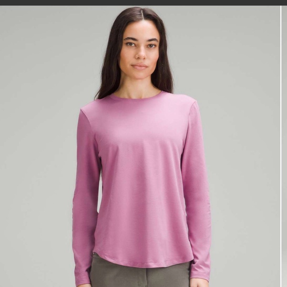 lululemon athletica love long sleeve. NWT. Velvet dust.